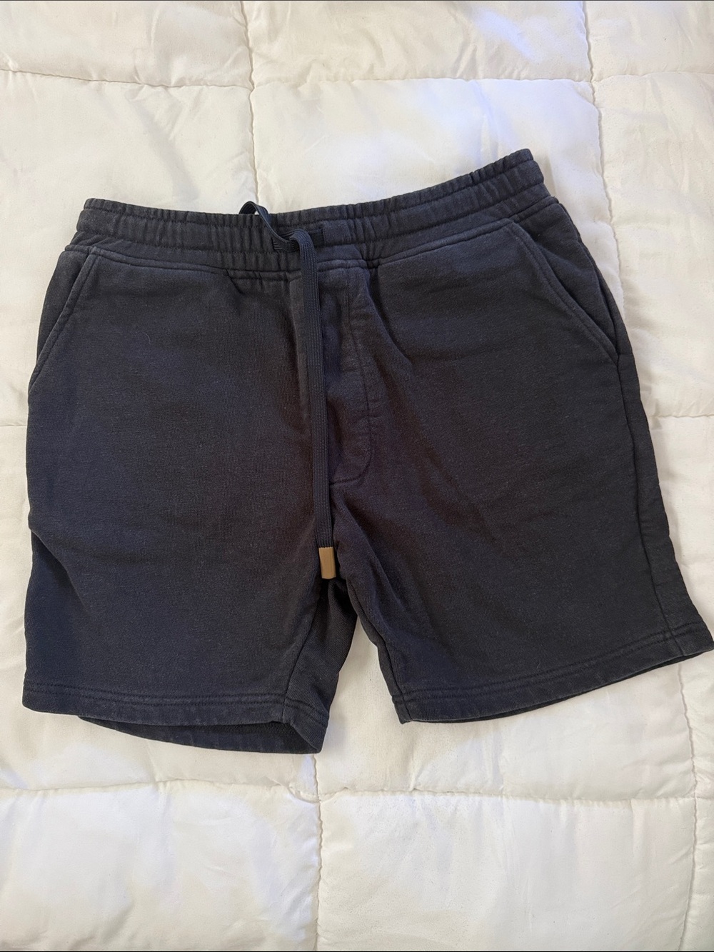 Men's Athletic Drawstring Shorts in Charcoal